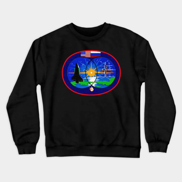 Black Panther Art - NASA Space Badge 47 Crewneck Sweatshirt by The Black Panther